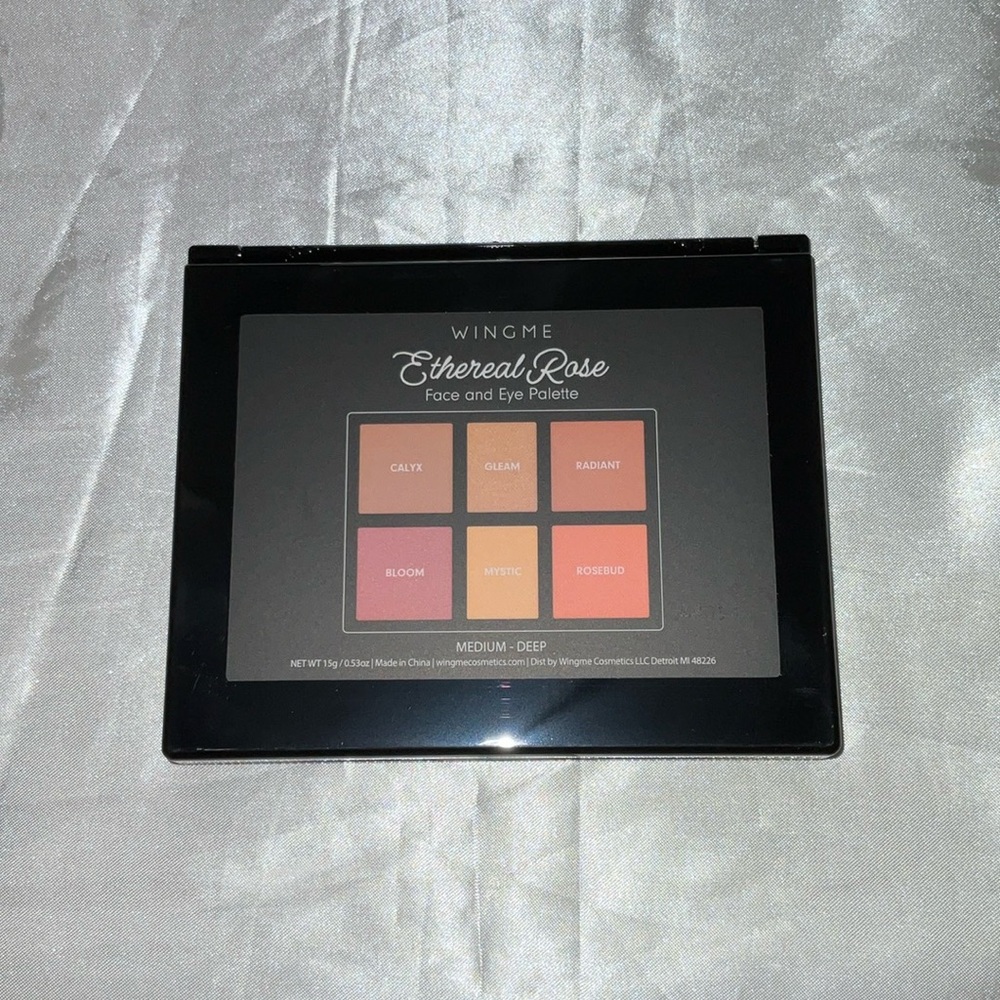NIB WINGME Ethereal Rose Face & Eye Makeup Palette - Picture 3 of 7